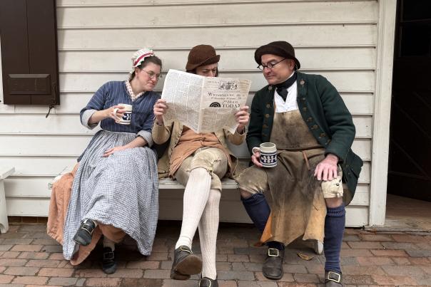 Colonial Williamsburg Print Shop - Today Show