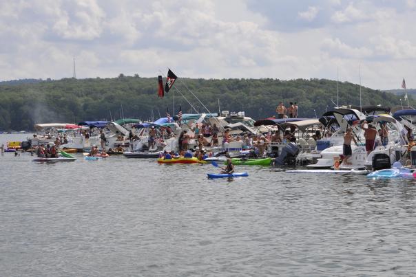 Wally Lake Fest held August 23-25, 2019 in the Pocono Mountains