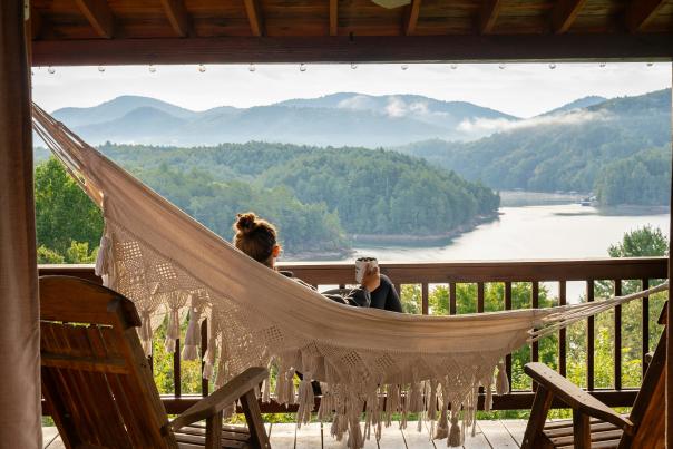 Lake View with Hammock