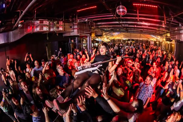 The Courettes at Empire Garage during the SXSW Conference & Festivals on March 15, 2025 in Austin, Texas.