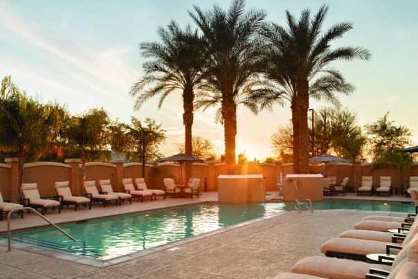 Hilton Phoenix Chandler hotel pool