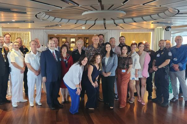 Crystal Serenity Welcoming Ceremony