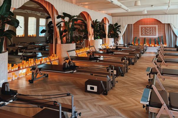 Jungle's new Reformer studio in bishop arts