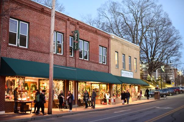 Mast Store on Festive First Friday