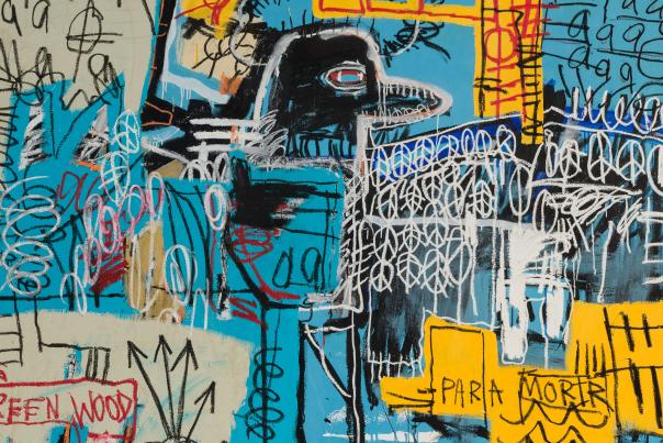 Jean-Michel Basquiat Bird on Money