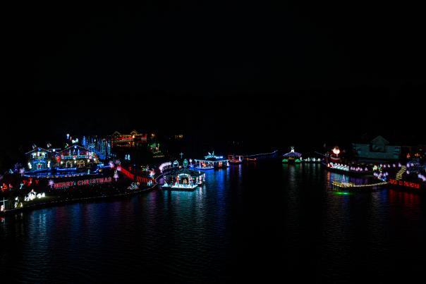 Christmas Cove on Lake Sinclair