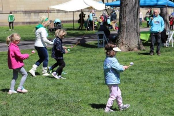 Hayes Easter egg roll