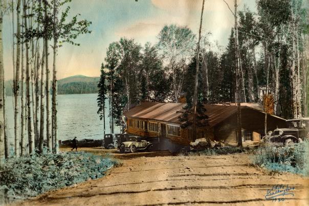 Gunflint Lodge postcard circa 1930s