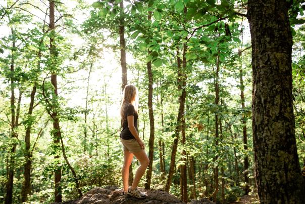 Hiking at Bakers Mountain
