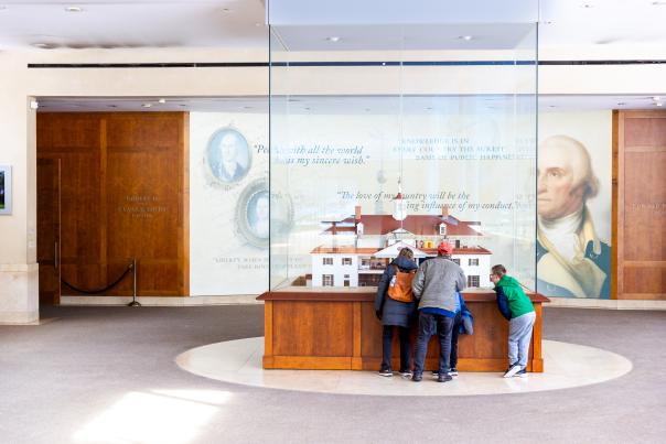 George Washington's Mount Vernon - Orientation Center - Model Home - OBVFX