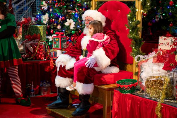 Christmas in the Air at the EAA Aviation Museum in Oshkosh Wisconsin