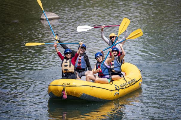 Rafting on the Animas River in Summer