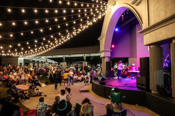 People Dancing at Mandeville Live