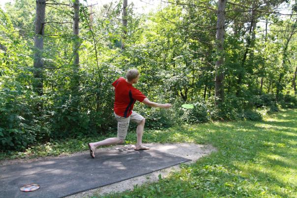 Looking for something to do? Try Disc Golfing in the Stevens Point Area, starting at Standing Rocks County Park.
