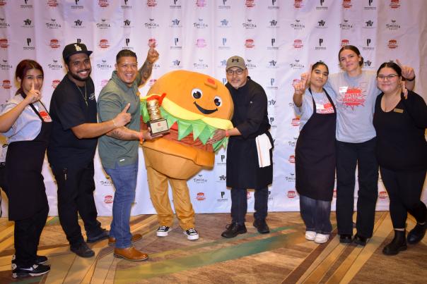 Battle of the Burgers Falkner Winery EverBurger Wins First Place