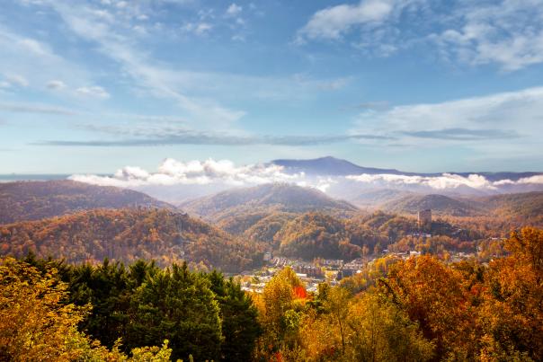 Fall Downtown Gatlinburg