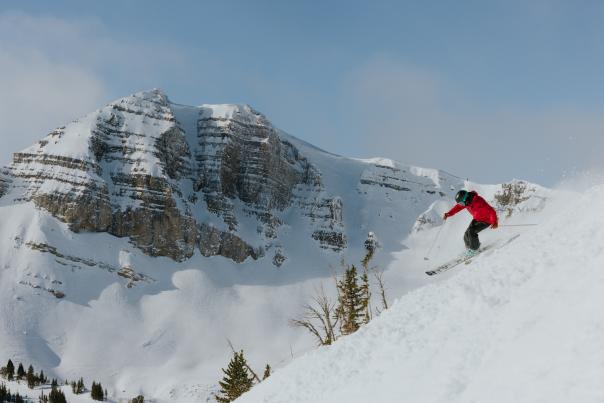 Jackson Hole Cody Rendezvous Bowl Skiing JHMR