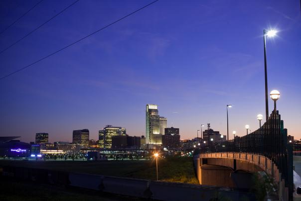 Omaha Skyline from Abbott Drive