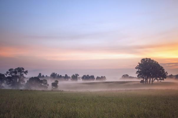 Manassas National Battlefield Park - Sunset - Civil War