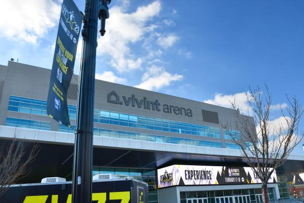 NBA All-Star weekend and the Vivint Arena
