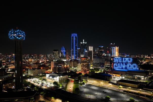 Dallas Skyline (Night)