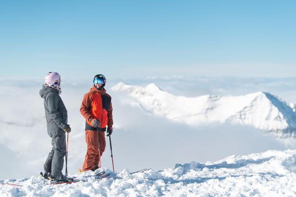 On top of the world at Big Sky Resort