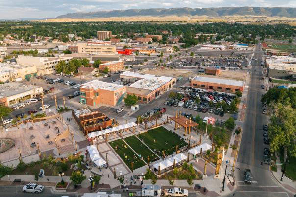 David Street Station and Downtown Casper