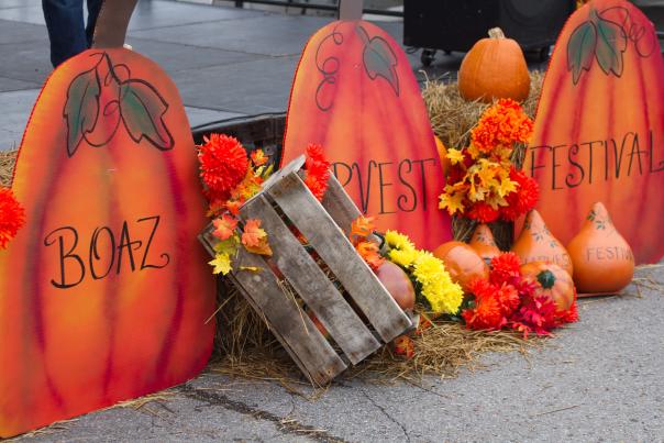 Boaz Harvest Festival Decorations - Harvest Festival; Boaz, AL