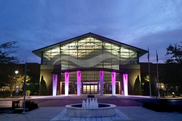 Convention Center Front Night