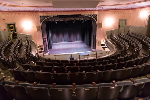 View of the Stage from the balcony of the Opera House