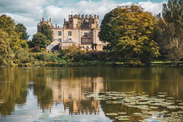 Sherborne Castle and lake