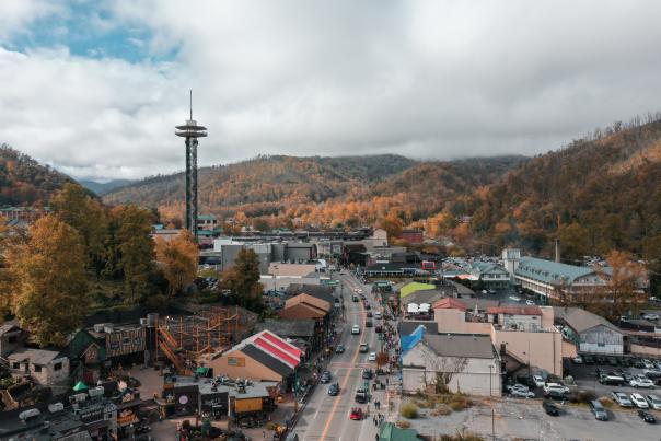 Gatlinburg, Tennessee in the Fall