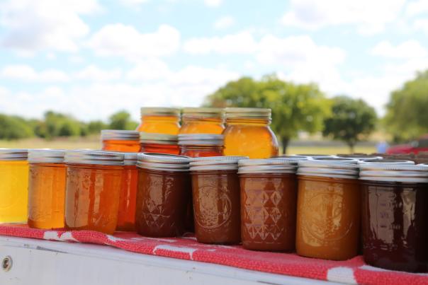 Jams and Jelly at Farmers Market