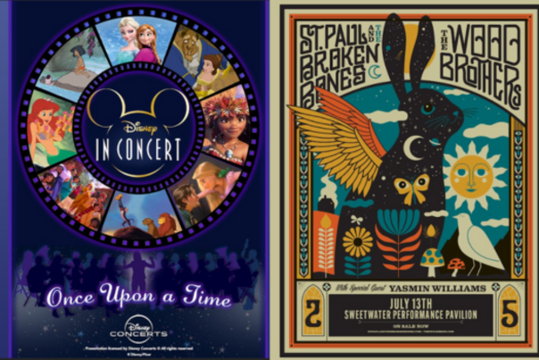July 2025 Concerts & Events Banner
