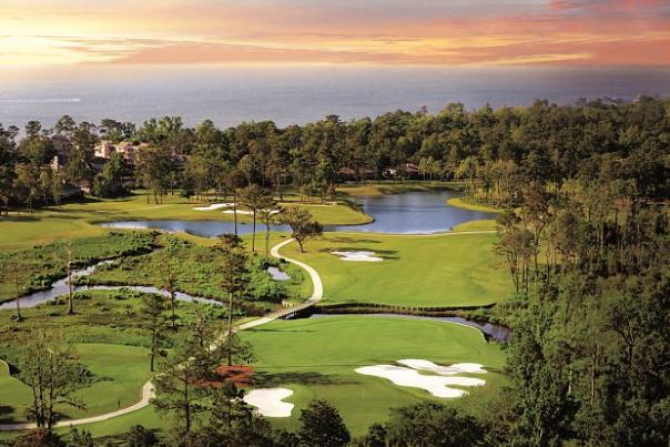 Aerial View Of Lakewood Golf Course In Mobile, AL