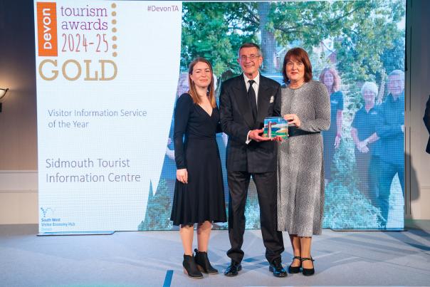 Sidmouth wins big at Devon Tourism Awards