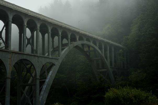 Cape Creek Bridge, Oregon Coast
