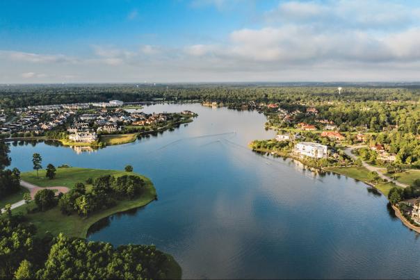 Lake Woodlands Aerial