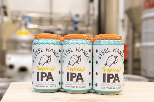 Steel Hands Brewing in Cayce has several canned craft beer offerings.