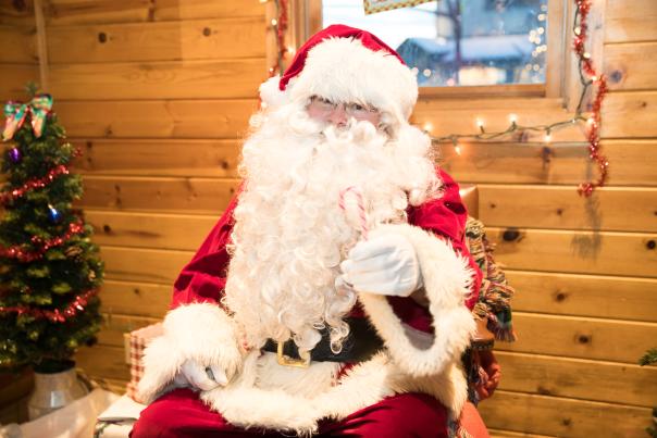 Santa with Candy Cane Solo