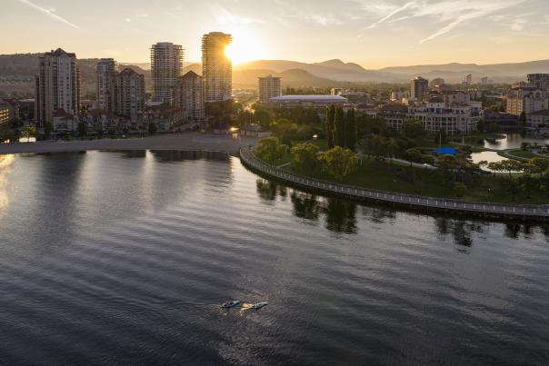 Kayaking_Downtown_Kelowna_Aerial_1_