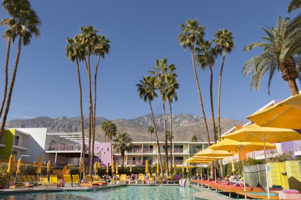 pool at The Saguaro in Palm Springs