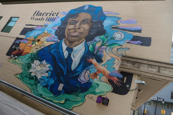 Women's Way GR - Harriet Woods Hill Mural