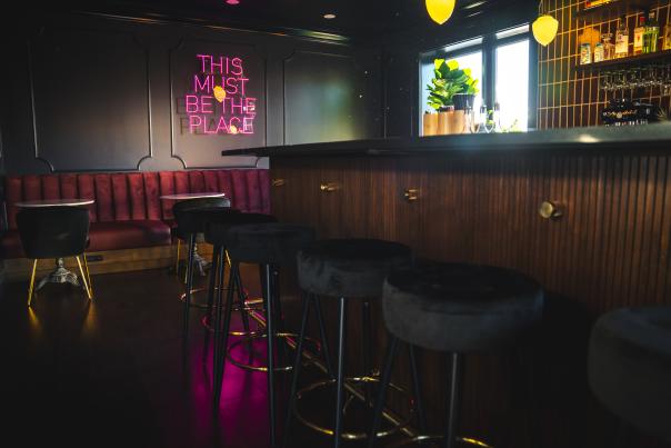 View of Bar at Melrose Spirit Co.