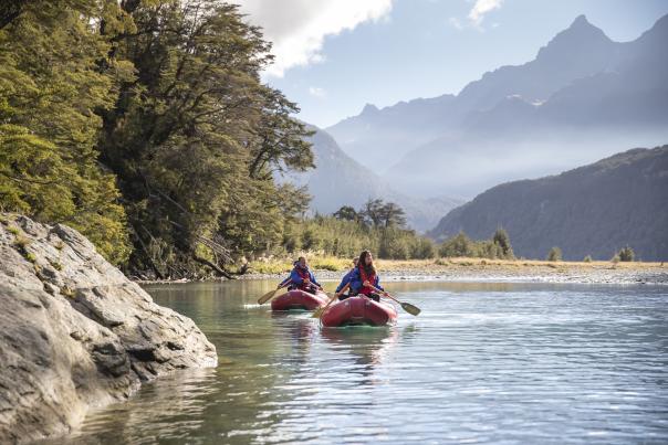 Funyaks in Glenorchy
