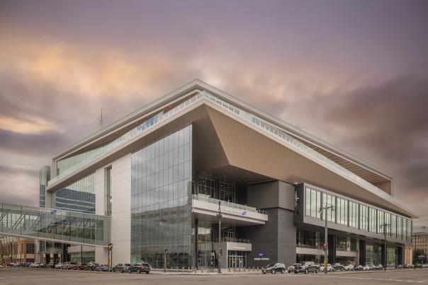 Baird Center Exterior Street Level Photo