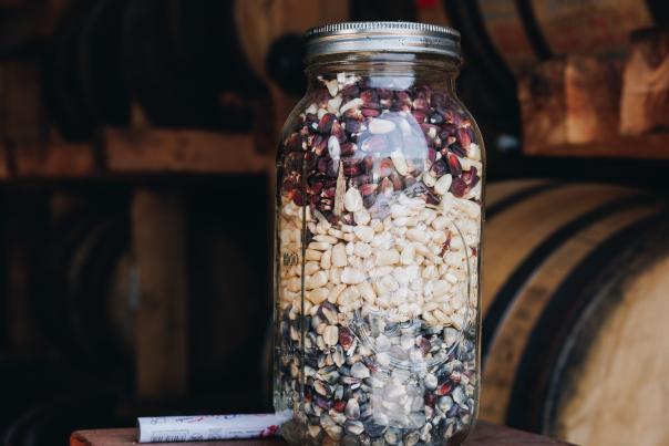 Jeptha Red White and Blue Corn