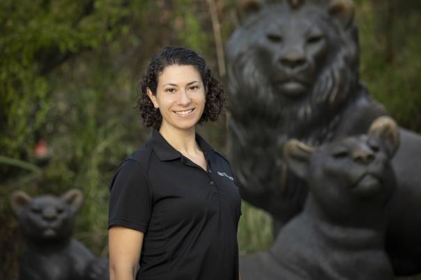 A headshot of OKC Zoo's Dr. Daniela Yuschenkoff