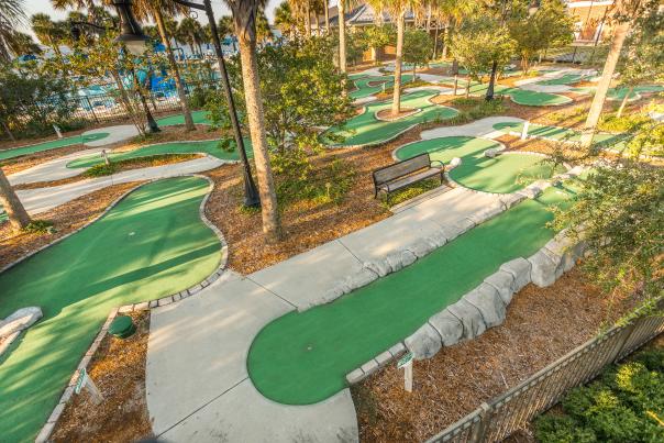 Neptune Park Mini Golf on St. Simons Island