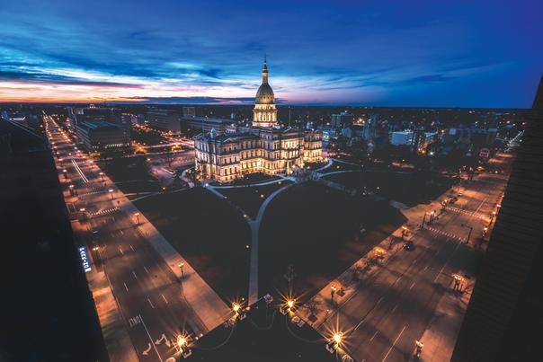 State Capitol Building of Michigan